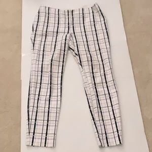 Alfani Cropped/Ankle Pants, Size 12, Multi color (Navy, Gray, White, Lavender)